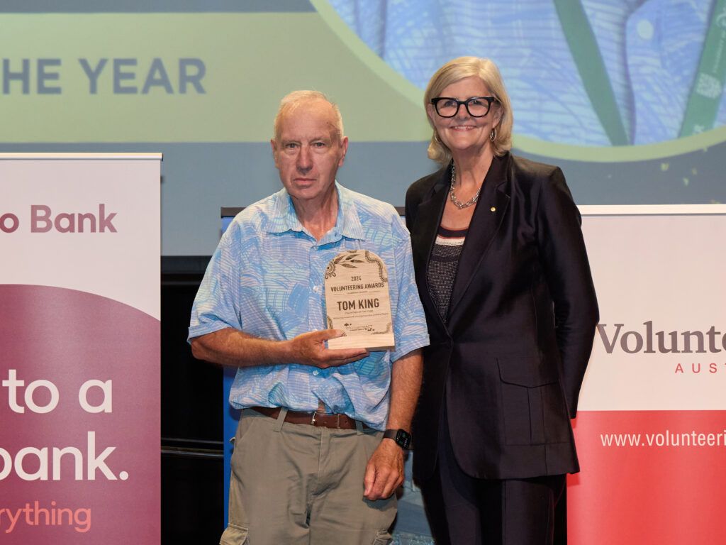 Tom King with Governor General of the Australia