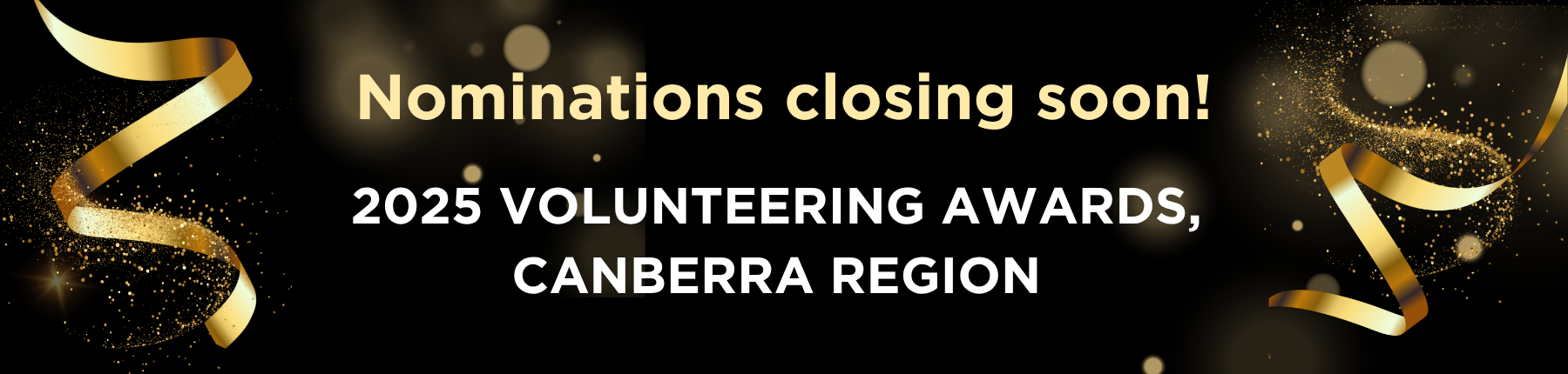 2025 Volunteering Awards - nominations open